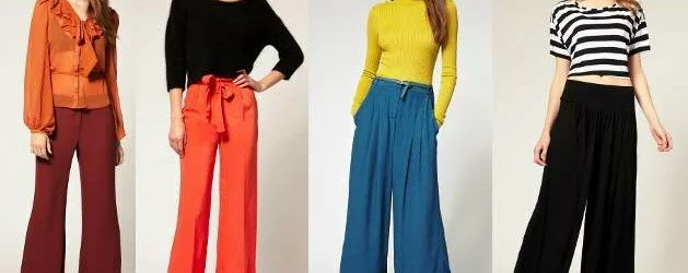 Palazzo Pants with Long Shirts Trends 2014 for Girls